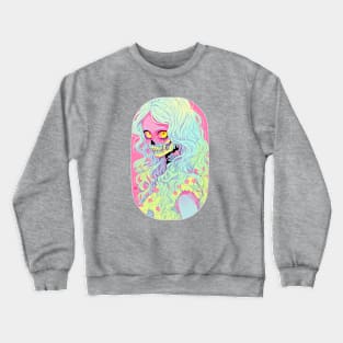 Adorable Zombie Girl Crewneck Sweatshirt